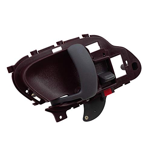 Autoandart Brock Replacement Drivers Inside Inner Red Door Handle Compatible With 95-02 Pickup Truck 15708049 #TOP1