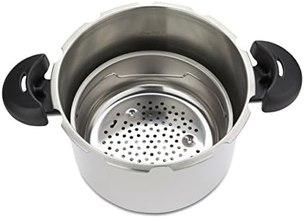 Tefal Clipso Minut Easy - Stainless Steel Pressure Cooker with 5 Safety Systems and Easy Closure with One Hand, Black 7.5 Litros multicoloured