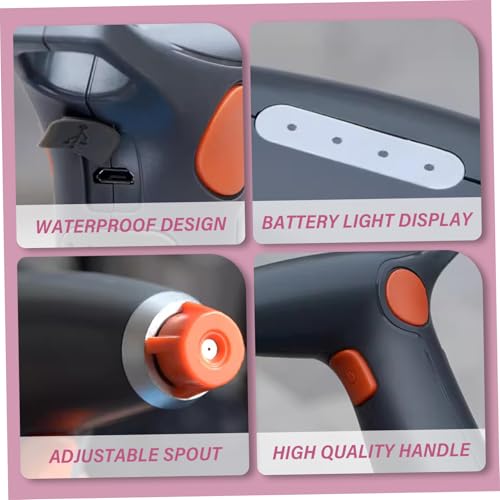 Bouteille de pulvérisation électrique rechargeable pour jardin
