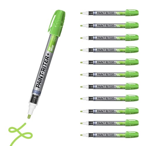 Markal 96970 Paint-Riter+ Oily Surface Liquid Paint Marker, Versatile Surface Compatibility, Bold Mark Size 1.8