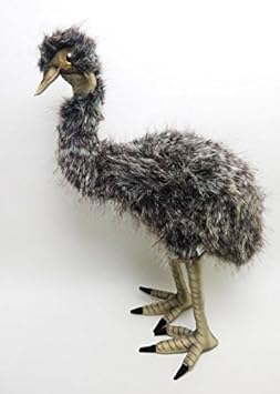 Amazon 子エミューemu Chick子エミュー49cmのぬいぐるみ 動物のぬいぐるみ ぬいぐるみ おもちゃ