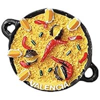 Risotto 3D Valencia España Nevera Imán de Nevera Recuerdos