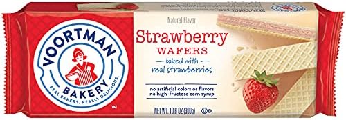Voortman Bakery Strawberry Wafers, 30 Count