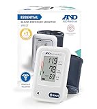 A&D Medical Wrist Blood Pressure Monitor for Home Use - UB-525CN, BP Adjustable Cuff (5.3-8.5"/13.5-21.5 cm) One Button Operation, 60 Reading Memory, FSA/HSA Eligible, 2 AAA Batteries