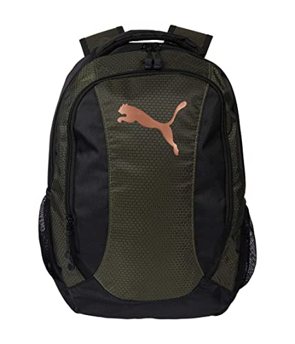 Sac à dos PUMA Evercat Equivalence vert kaki grand compartiment style sport