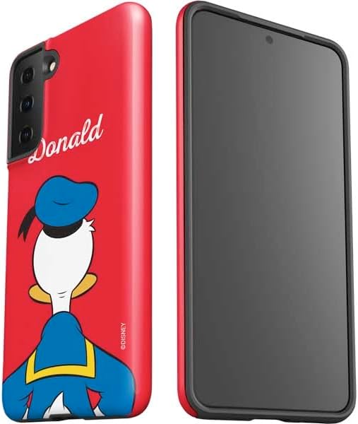 Skinit Pro Phone Case Compatible with Galaxy S21 FE - Officially Licensed Disney Friends Donald Duck Backwards Design
