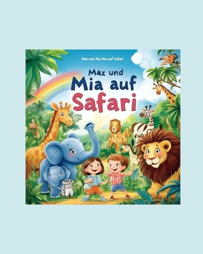Max und Mia auf Safari: Kinderbuch Safari/Tierwelt