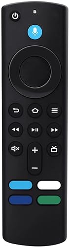 Control remoto de voz de repuesto L5B83G apto para AMZ Smart TV Stick (Lite, 4K, 4K Max, 2 generación, 3 generación), paquete Smart TV Stick 4K,