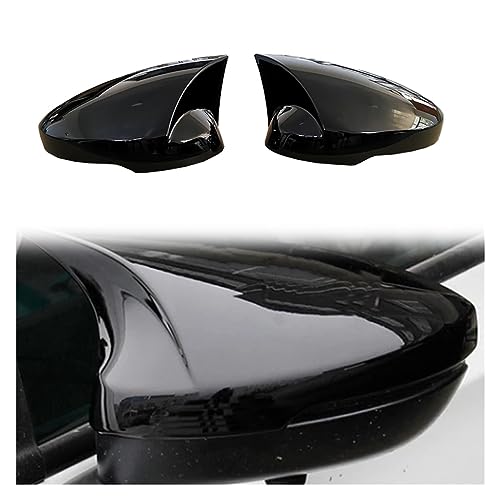 Coques de rétroviseur pour Civic 11 Gen 2022 2023 design cornes noir - 3