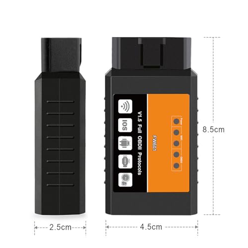 Lector de código de coche OBD2 herramienta de diagnóstico CAN Bus WiFi para motor 8