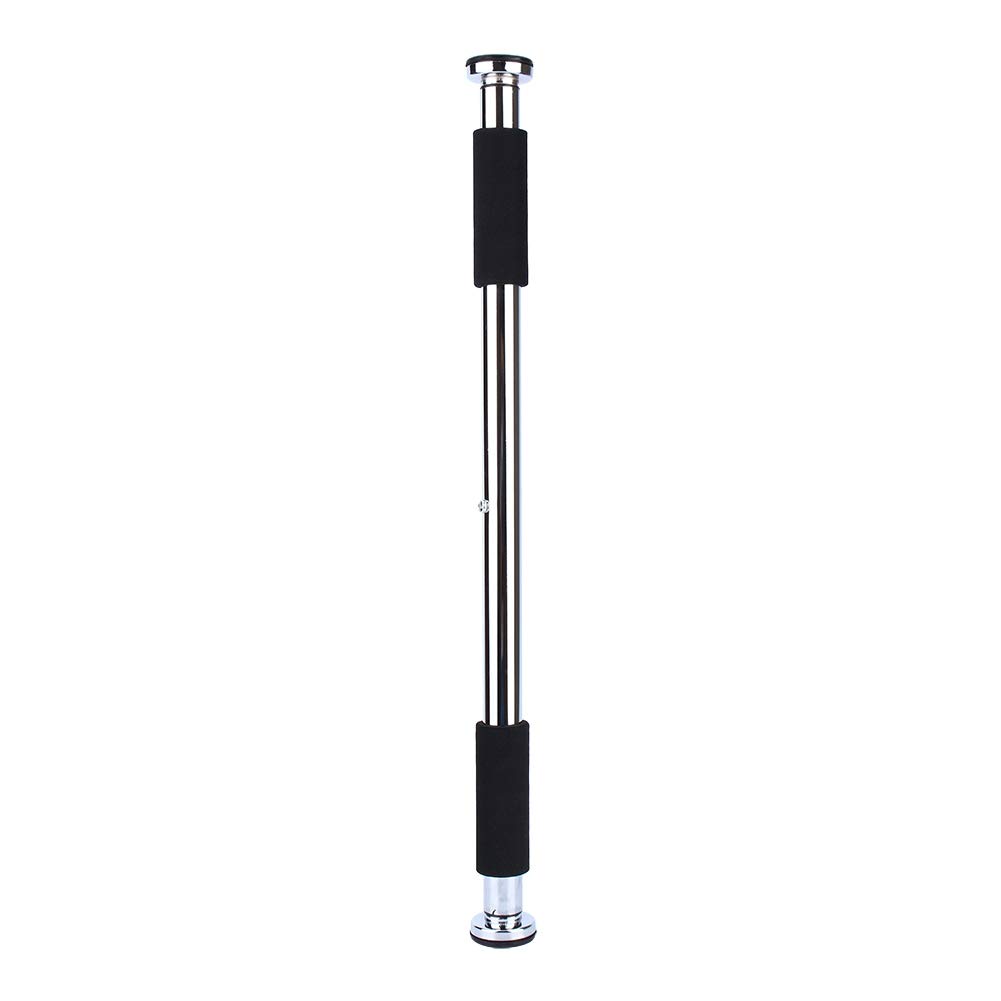Estink Barre de Traction Ajustable pour Porte, 62-100cm, Sans Vis, Antidérapante avec Coussinets en Mousse, Capacité 100kg, pour Fitness et Entraînement à Domicile