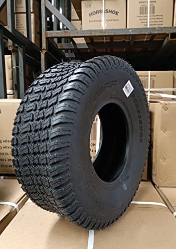 2 NEW HORSESHOE 22x11.00-10 6Ply Turf Trac Pattern for Ridding Lawn Mower Garden Tractor Tires Tubeless 22x11-10 T198 22110010 - Thumbnail 7