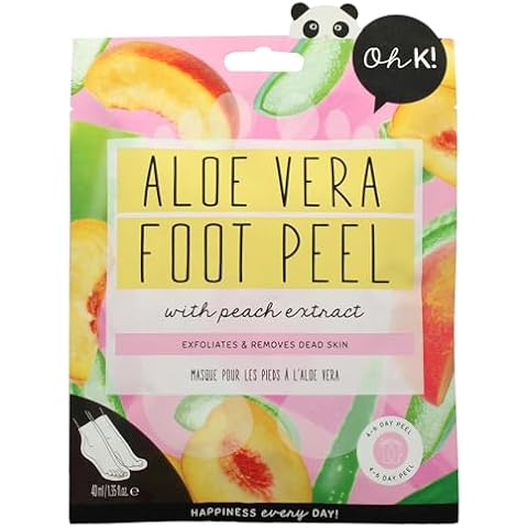 Oh K! Aloe Vera Foot Peel Mask Cover