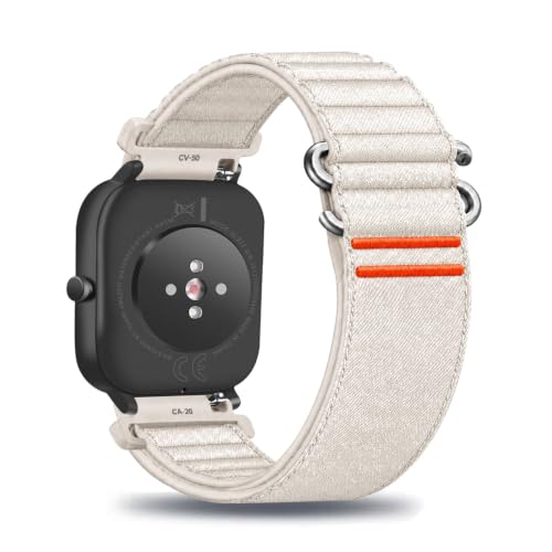 [AireWiki] �R���p�`�u�� Blackview R3 Pro 20mm �o���h �i�C���� Amazfit Bip 3 �o���h �X�e�����X ���� �o�b�N�� �_�炩�� �ʋC�� ���߉\ Amazfit Bip 3/Bip 3 Pro �����p�o���h ����