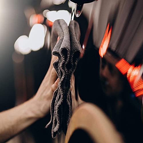 GADLANE 9-delige autoreinigingskit met opbergtas inclusief stofferingborstel, detailborstel, microvezelpad, microvezeldoek, wielborstel, drooghanddoek, glasdoek, Mitt, microvezel stofdoek - Image 6