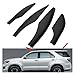 4pcs Black Roof Rack Rail End Protective Cover Shell Cap Compatible For Toyota Fortuner 2004-2010 2011 2012 2013 2014 2015