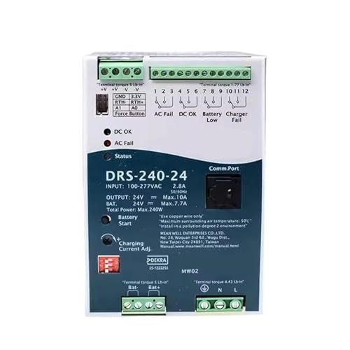 Alimentation intelligente DRS-240-48 pour sécuriser la domotique 48V