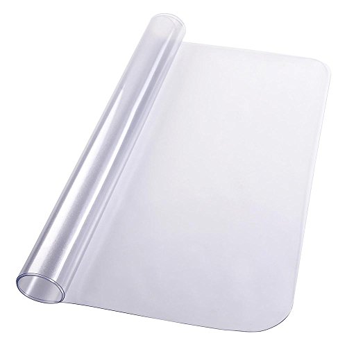 Yescom Office Chair Mat For Hard Wood Floors Clear Rectangle Pvc Floor Mat Protector With Lip For Office 1.5Mm Thickness 48" X 36" #TOP6