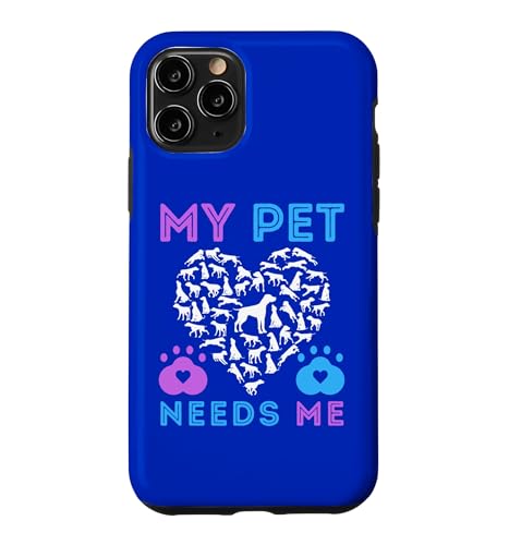 My Pet Needs Me Suicide ����T�|�[�g �y�b�g �� �j�̎q ���̎q �X�}�z�P�[�X iPhone 11 Pro �p
