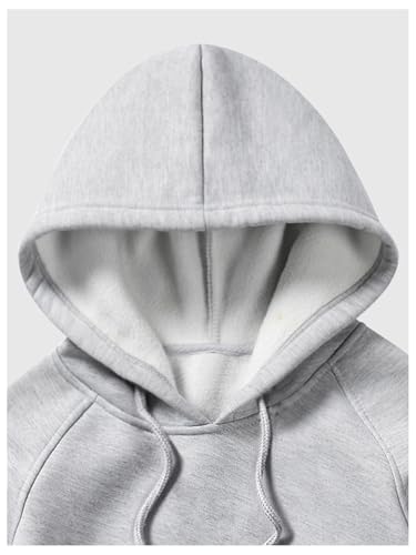 Verdusa Men's Letter Graphic Hoodie Sweatshirts Long Sleeve Pullover Top with Kangaroo Pocket3