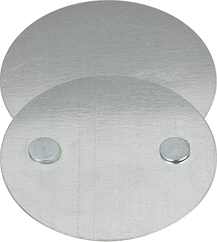 Brennenstuhl Placa de Montaje magnética BR 1000 para detectores de Humo (Soporte magnético para fijación sin taladrar, sin Tornillos, sin Ruido, Montaje magnético para detectores de Incendio)