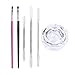 UR SUGAR Quick Building Poly UV Builder Tools Liquid Container Finger Extension Nail Art Tool Set