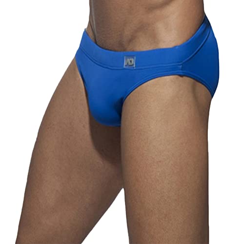 Maillot de Bain Homme Slip de Bain Taille Basse avec Rembourré Amovible Confortable Slip Impression Hommes Culottes de Natation Ceinture Élastique Bas de Bikini pour Plage StyleF M