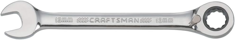 CRAFTSMAN Ratcheting Wrench, Metric, Reversible, 10mm, 72-Tooth, 12-Point (CMMT42421)