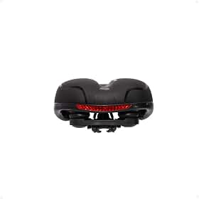 Selim de Bicicleta Spinning Confortável, Largo, Almofada Macia, Ergométrica, MTB, Absorção de Impacto, Ciclismo Indoor, Resistente, Antiderrapante, Ideal para Longas Pedaladas e Uso Diário.