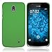 Produktbild PhoneNatic Case kompatibel mit Nokia 1 - Hülle grün gummiert Hard-case Cover