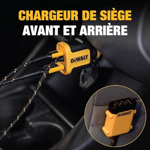 Chargeur USB PD DEWALT 72W idéal pour vos déplacements - 4