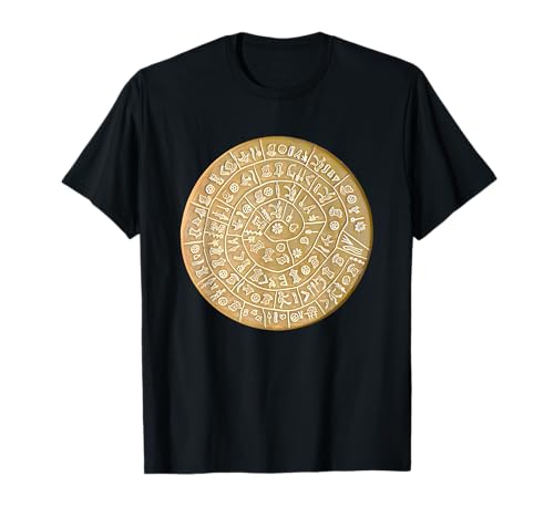 Phaistos Disk Artefacto griego antiguo de Creta Camiseta