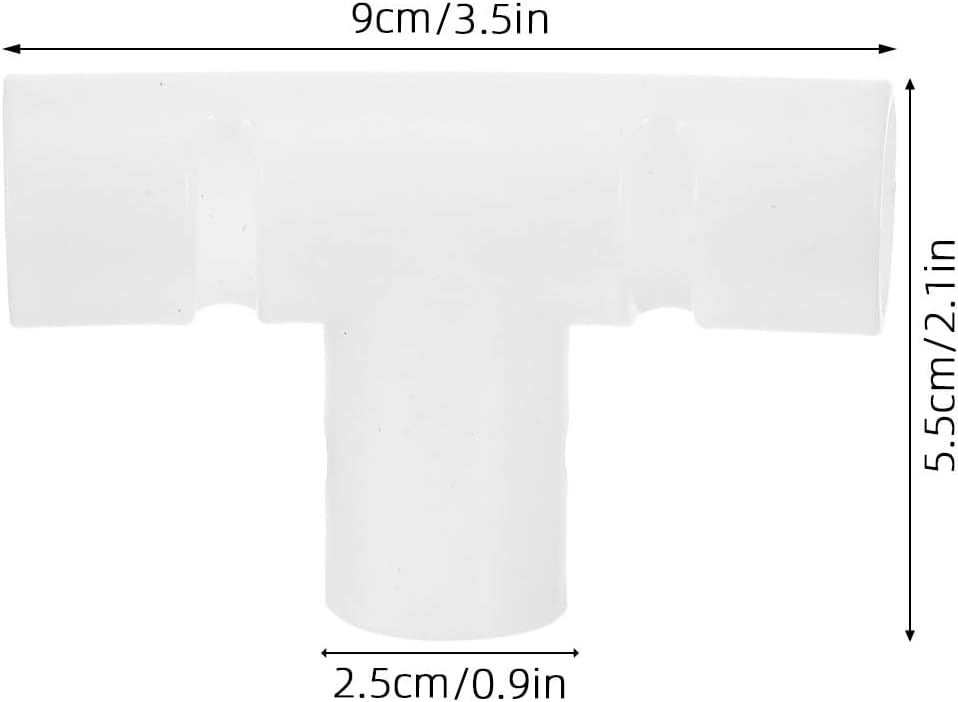 10pcs Foldable Bath Bucket Support Connector with Three-way Joint, Heavy Duty Plastic Frame Accessory for Quick Setup without Tools, Replacement Part for Foldable Bathtub Enclosure image 2
