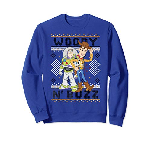 Sweat de Noël Toy Story Disney Pixar avec Woody et Buzz pour adulte