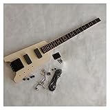 Dieser DIY-Gitarrenbausatz enthält alle Teile und Hardware, die für den Aufbau auf Anfängerniveau erforderlich sind. Sie müssen keine Teile mehr kaufen, alles, was Sie brauchen, finden Sie hier!