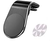  Handyhalter Fürs Auto, Magnet KFZ Handyhalterung fürs Auto LüftungHandy Halter Universale Halterungen Für iPhone Samsung Huawei Smartphone und GPS - Schwarz (Black)