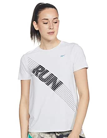 Reebok Women's Striped Slim Fit T-Shirt