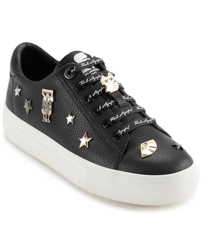 Image of Karl Lagerfeld Women's Cate Pins Lace Up Sneaker