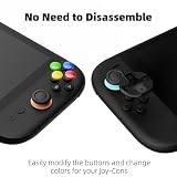 SAVAGE RAVEN by Skull & Co. D-Pad Button Cap Zestaw nasadek do Nintendo Switch 2 Joy-Con - SFC