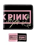 BCHKO BP Clip per portafoglio, portafoglio, per adolescenti, Confezione regalo per fan dei Blink,Kpop Gadget Regali,Confezione regalo BP