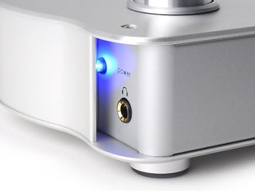 Silverstone Tek EB03S Premium Aluminum Headphone Amplifier with Extra RCA Bypass Connection and Studio Quality IC, Silver