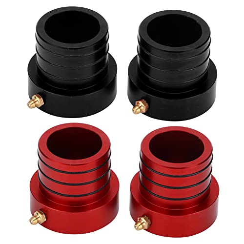 Vorderachsrohrdichtungssatz, Ein Paar Vorderachsrohrdichtungssätze Mg21103 Ersatzteile für Dana 30/44 1984-2001(Schwarz)