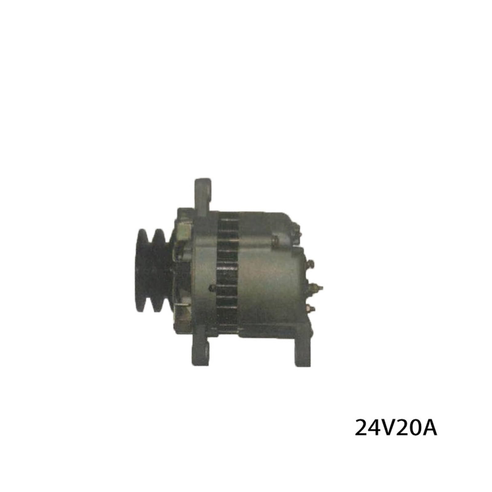 ALTERNATORE DINAMO GENERADOR ELECTRICO Compatibile con 24V 20A 2V/A80 K2201CH REF NO LESTER 12116 Compatibile con NISSAN 23100-L6001 1-2475-01HI LT21537B