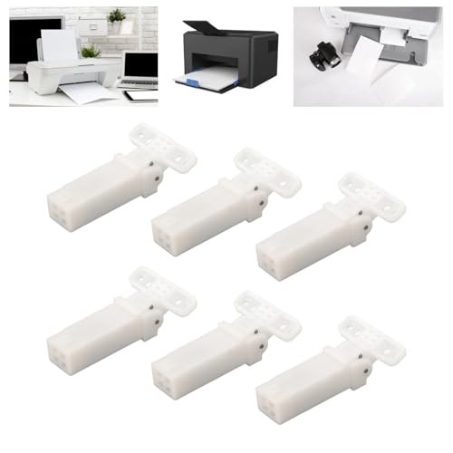 ADF-Scharniereinheit, 10 Stück Hochfeste, Verbesserte Leistung, Ersatz-ADF-Scharnierbaugruppe für Drucker M2880 M2885 M3065 M3370 M3870 (WHITE)