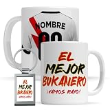 Taza personalizada Rayo Vallecano - Regalo Original para aficionados del Futol - Personaliza tu taza de desayuno - Taza de Desayuno café