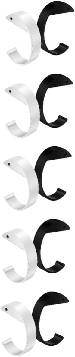 10pcs Bag Hanging Hook Sleek Desk Purse Hanger for Compact Spaces Easy Installation for Backpacks and Handbags Colors