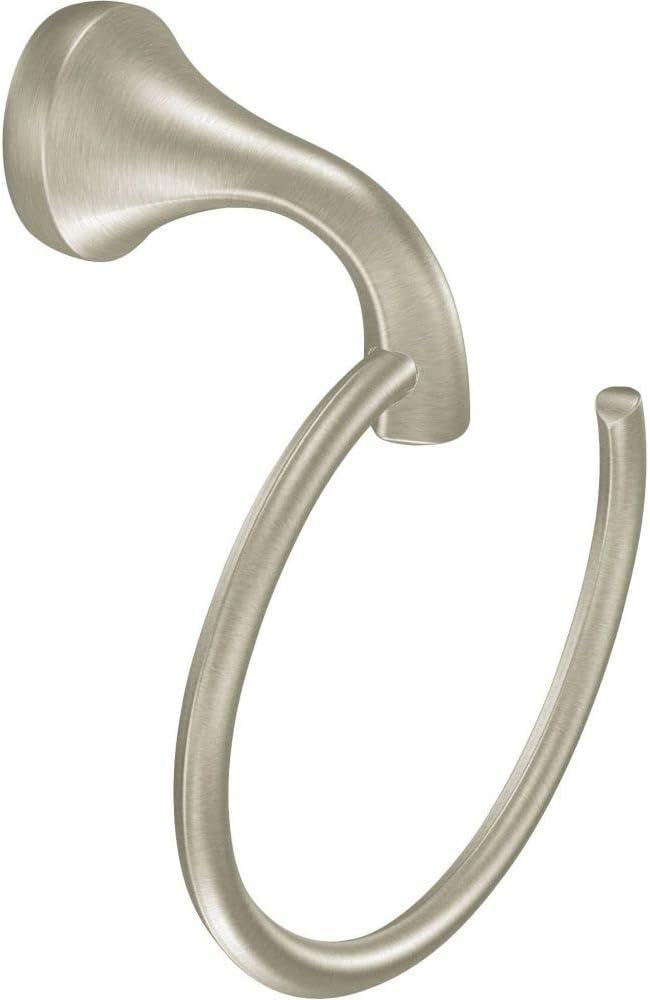 Moen Eva Series Towel Ring Brushed Nickel