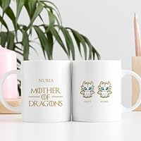 Transparent Gift Taza Personalizada con Nombres Mother of