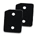 Alrens 2 filtros para secadora Miele 9164761, filtro de esponja, filtro de pelusa, filtro de espuma para secadora Miele T1, grosor fino 207 x 157 x 30 mm