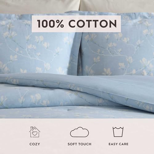 Laura Ashley - King Size Comforter Set with Matching Shams by Laura Ashley - Used condition - Image 6